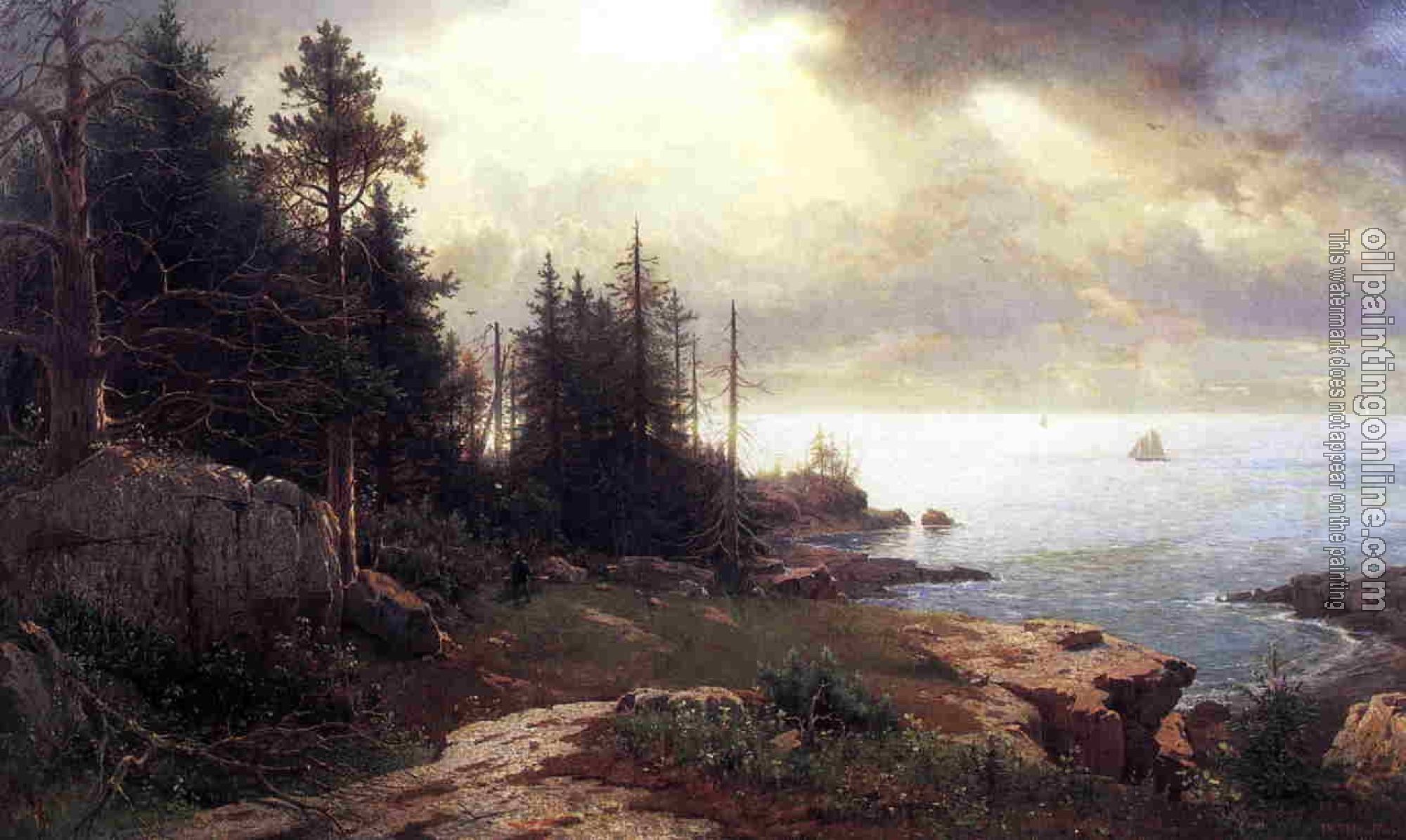 Hazeltine, William Stanley - View of Mount Desert